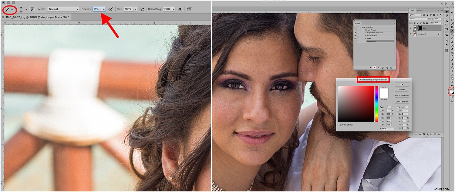 Photoshop Tutorial: Create a Subtle Skin Smoothing Action for Natural Portraits