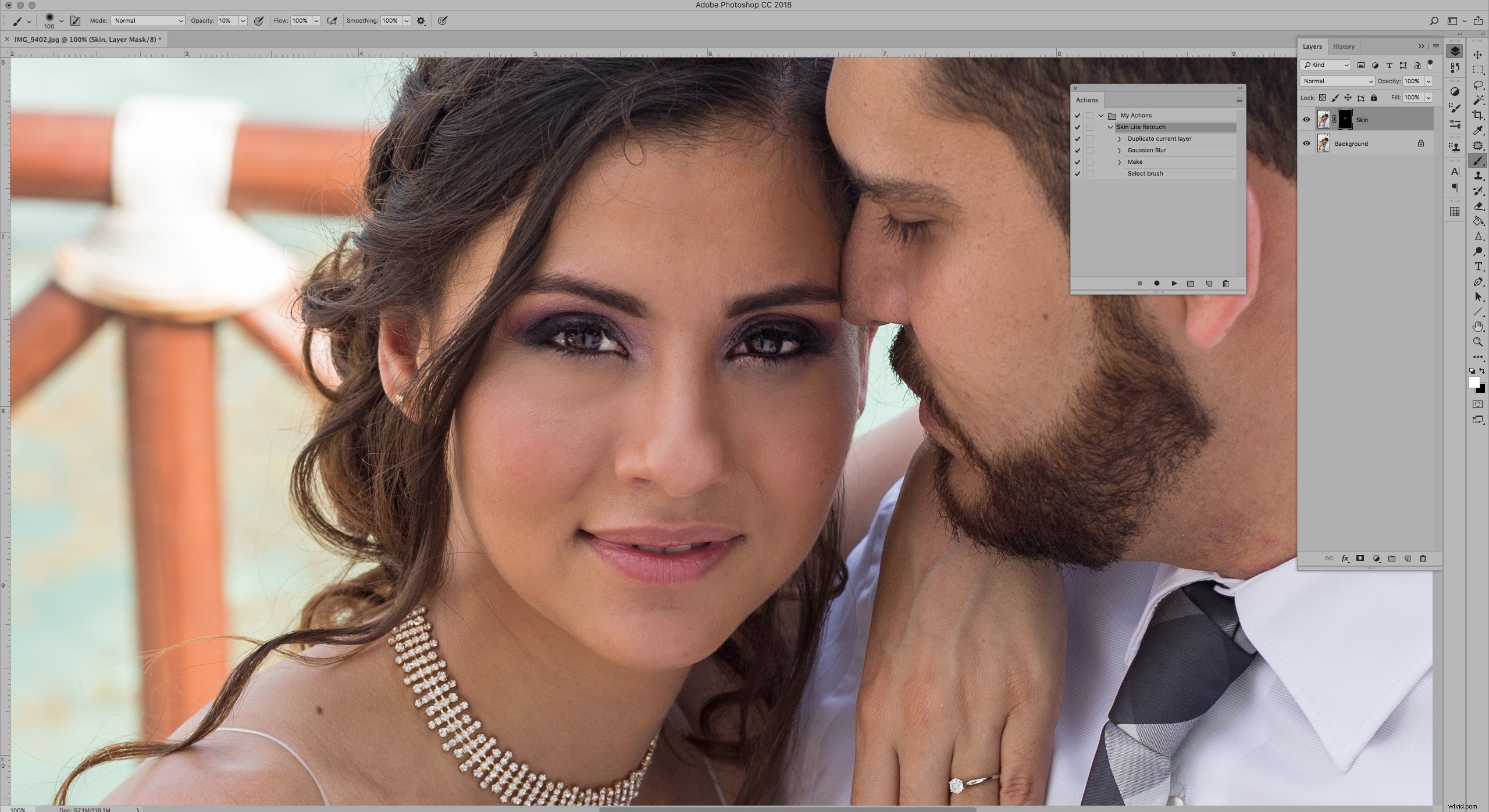 Photoshop Tutorial: Create a Subtle Skin Smoothing Action for Natural Portraits
