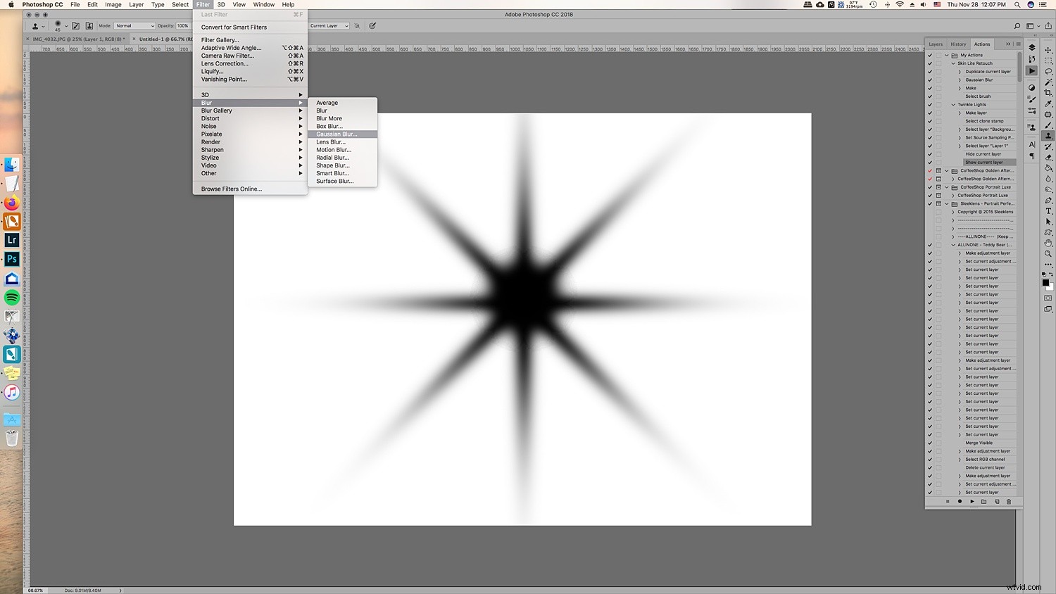 Create Stunning Twinkle Lights for Christmas Tree Portraits in Photoshop