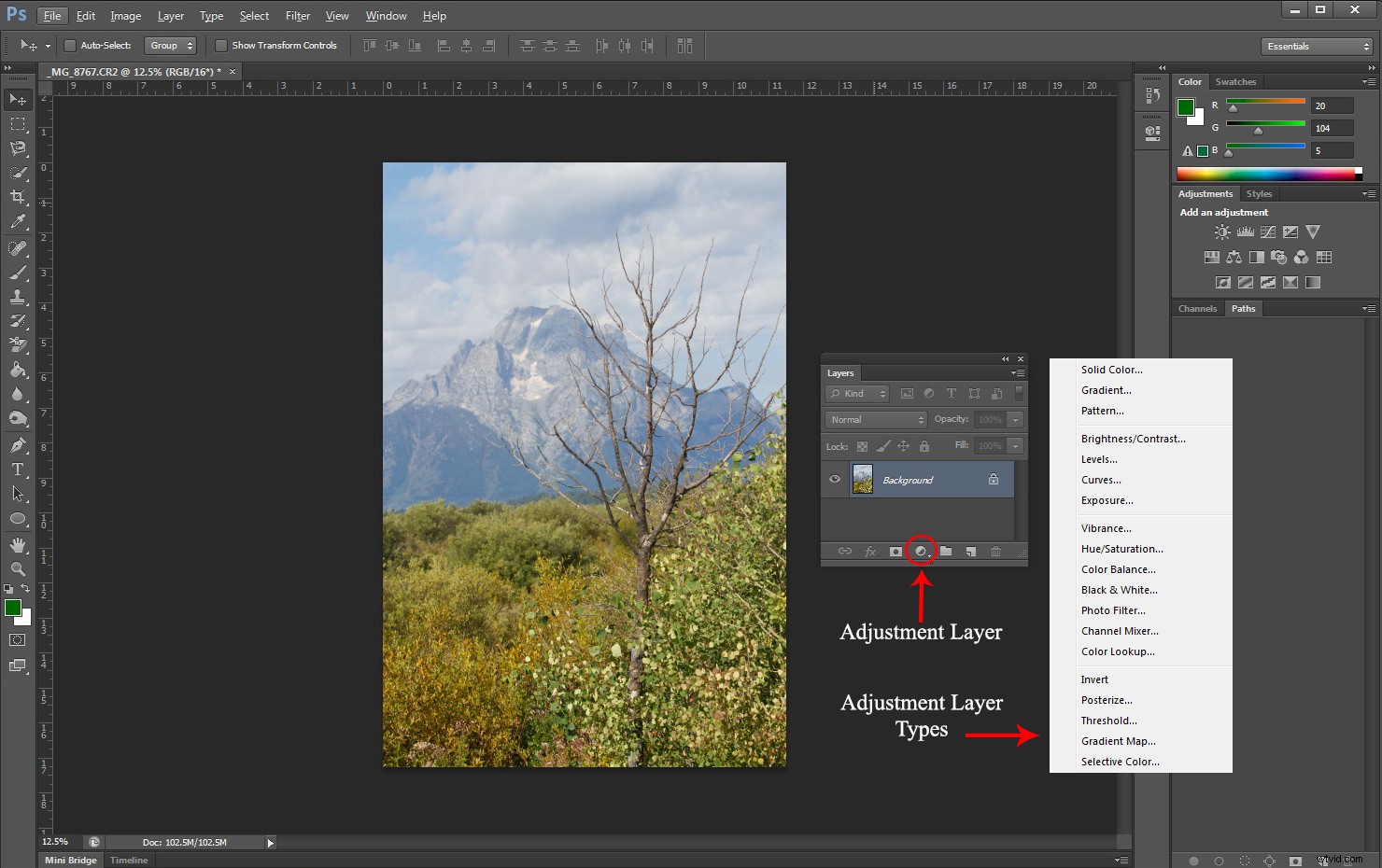Master Photoshop Adjustment Layers: Complete Guide & Tutorial (Part 1)