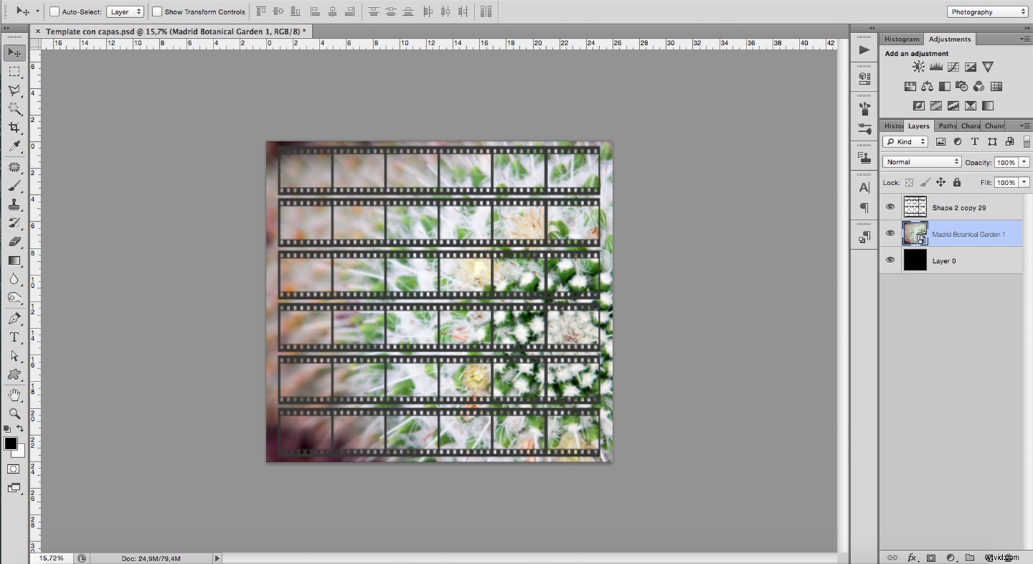 Create Stunning Photo Montages with Photoshop Contact Sheet Templates
