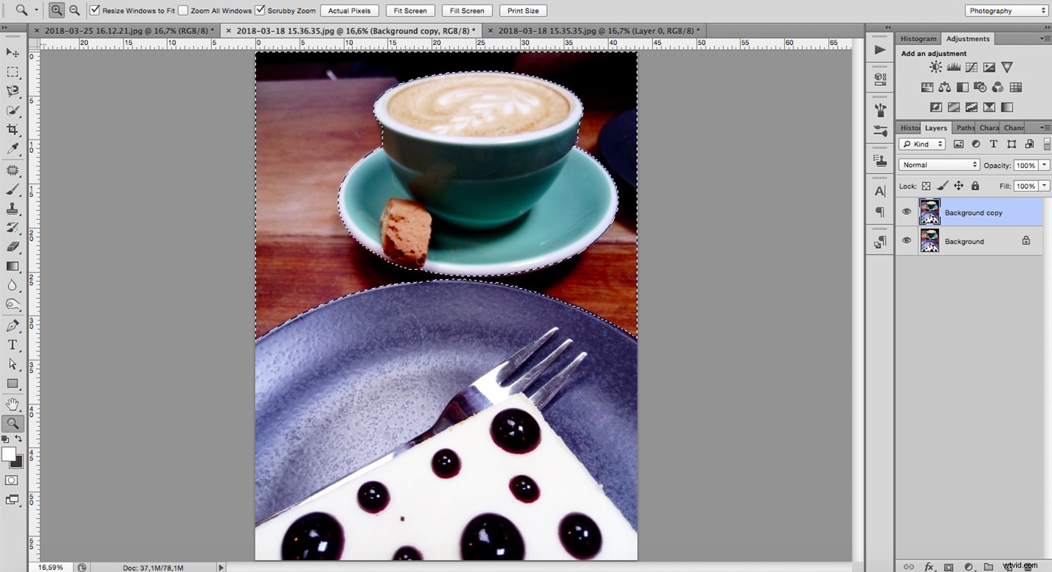 Photoshop Tutorial: Seamlessly Replace Backgrounds for Food & Still Life Photography