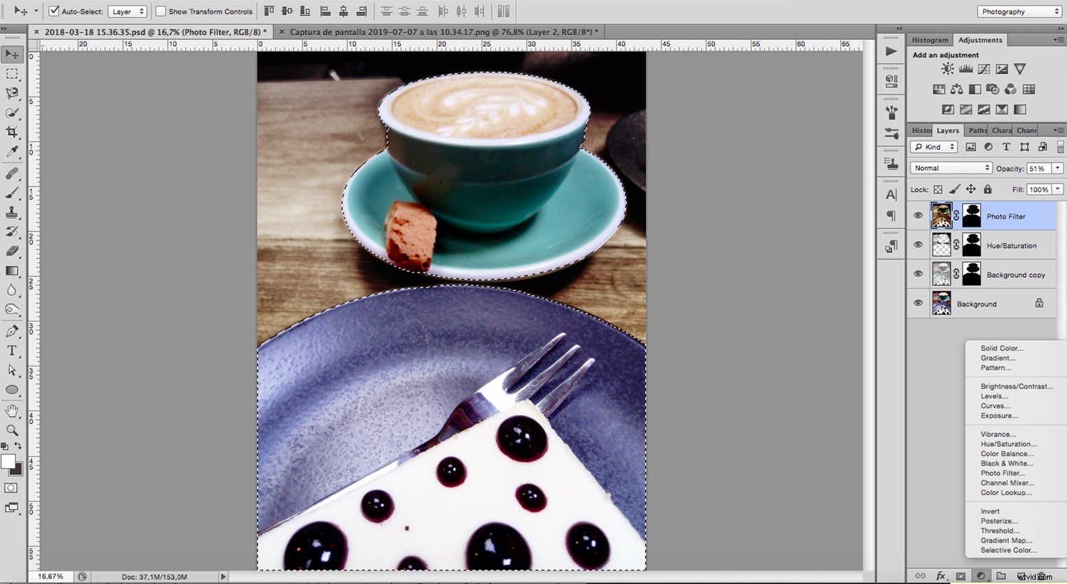 Photoshop Tutorial: Seamlessly Replace Backgrounds for Food & Still Life Photography