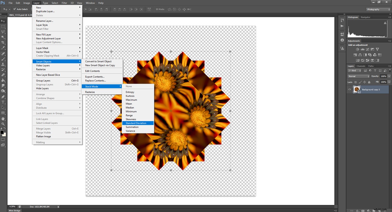 Create Stunning Mandalas in Photoshop Using Stack Modes: Step-by-Step Tutorial