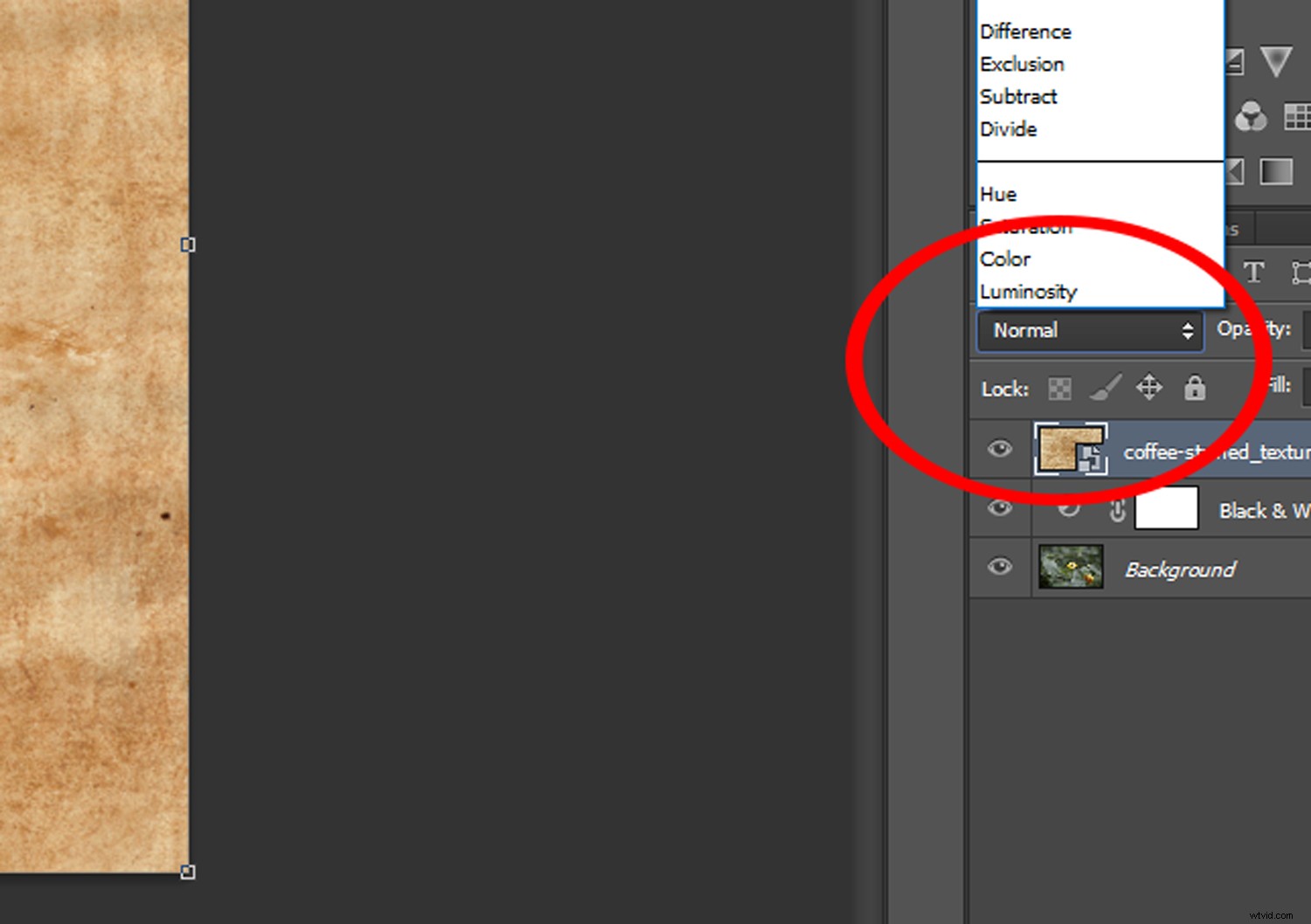 Photoshop Tutorial: Create Realistic Coffee-Stained Textures for Vintage Image Aging