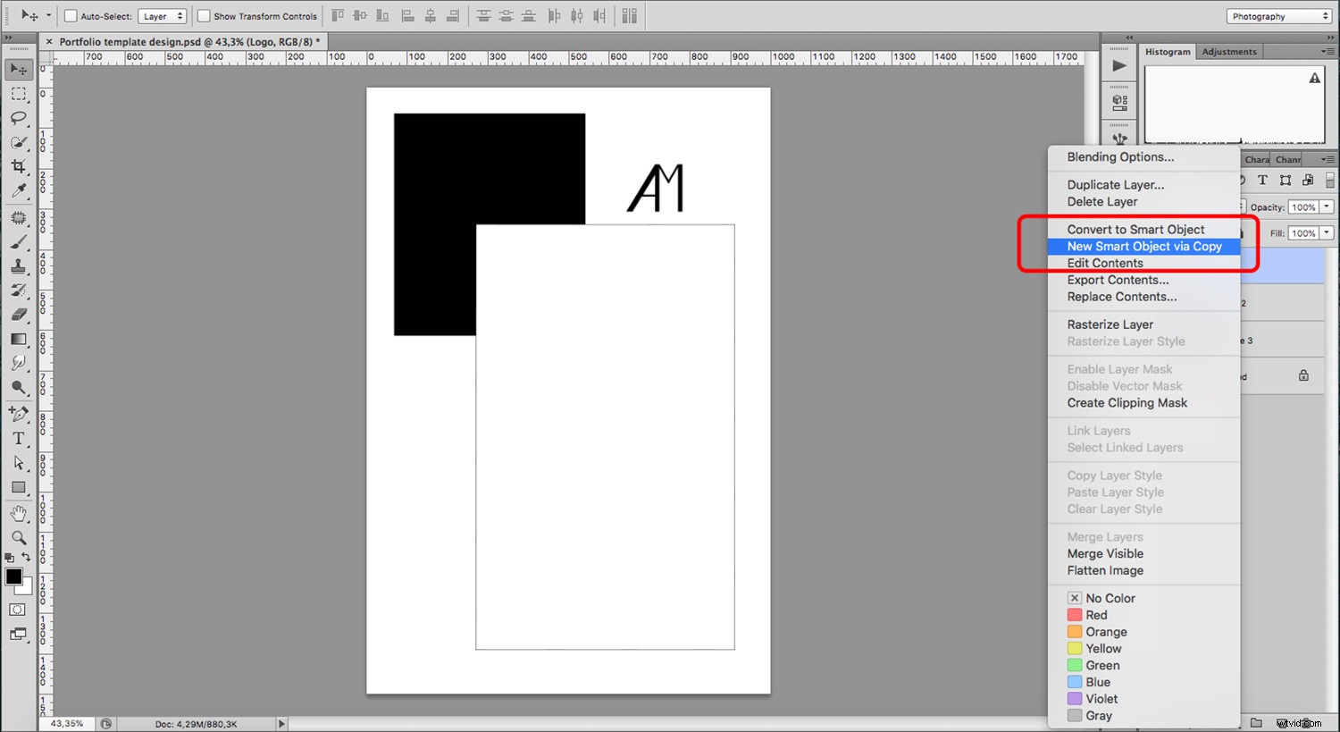 Create Editable Portfolio Templates in Photoshop: Leverage Layer Types for Effortless Updates and Profits