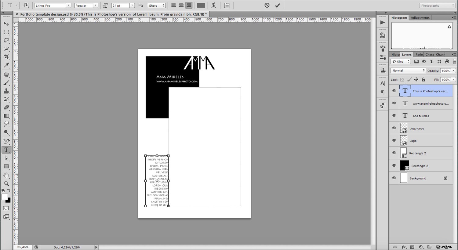 Create Editable Portfolio Templates in Photoshop: Leverage Layer Types for Effortless Updates and Profits