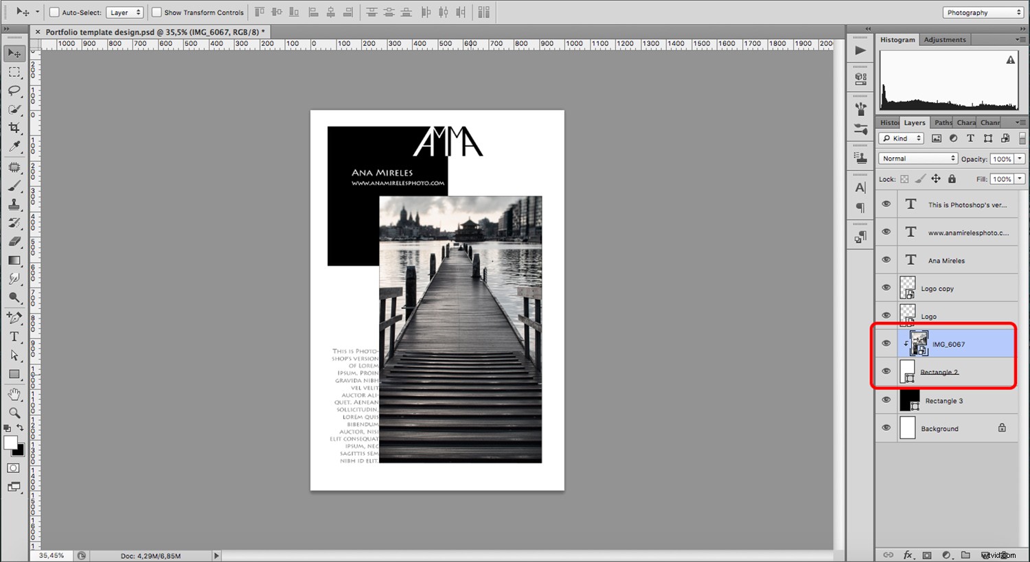Create Editable Portfolio Templates in Photoshop: Leverage Layer Types for Effortless Updates and Profits