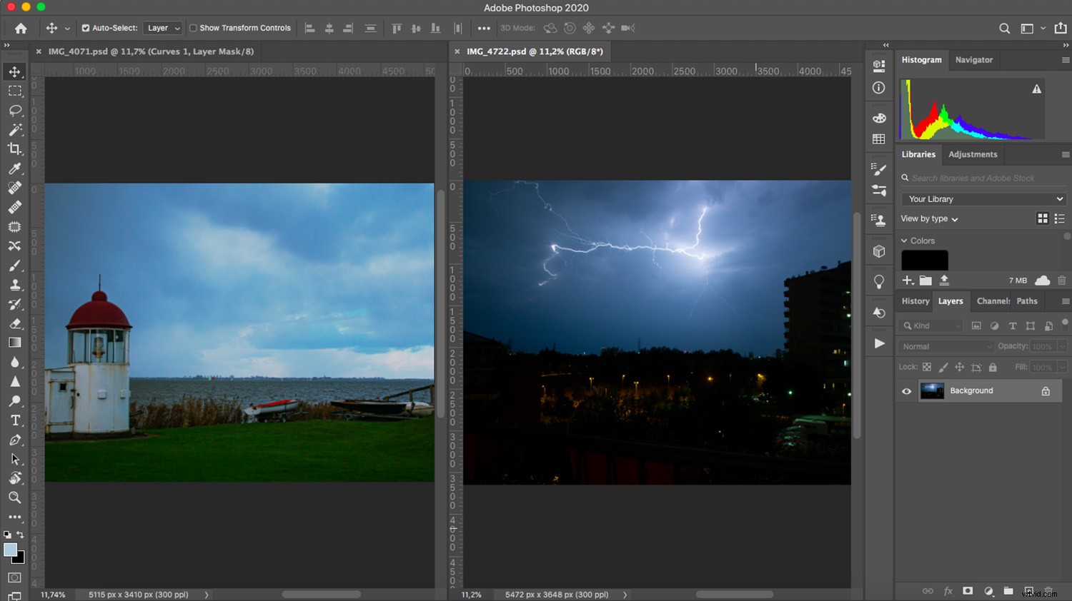 How to Add Realistic Lightning Bolts to Stormy Photos in Photoshop