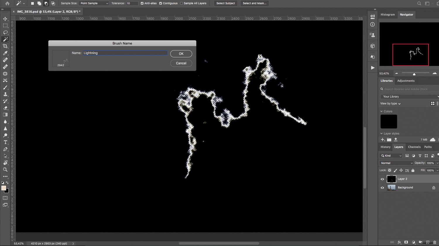 How to Add Realistic Lightning Bolts to Stormy Photos in Photoshop
