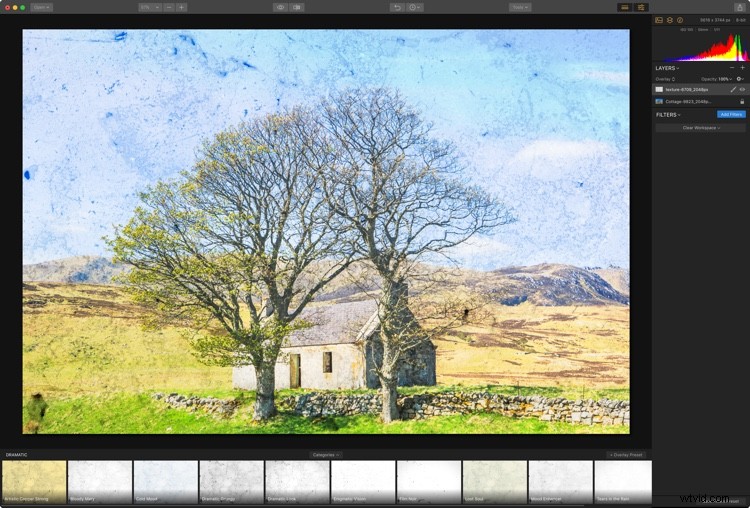 Master Creative Texture Overlays in Luminar: Elevate Your Photos with Layers