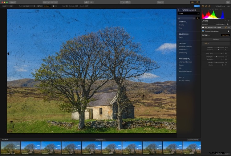 Master Creative Texture Overlays in Luminar: Elevate Your Photos with Layers