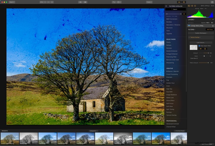 Master Creative Texture Overlays in Luminar: Elevate Your Photos with Layers