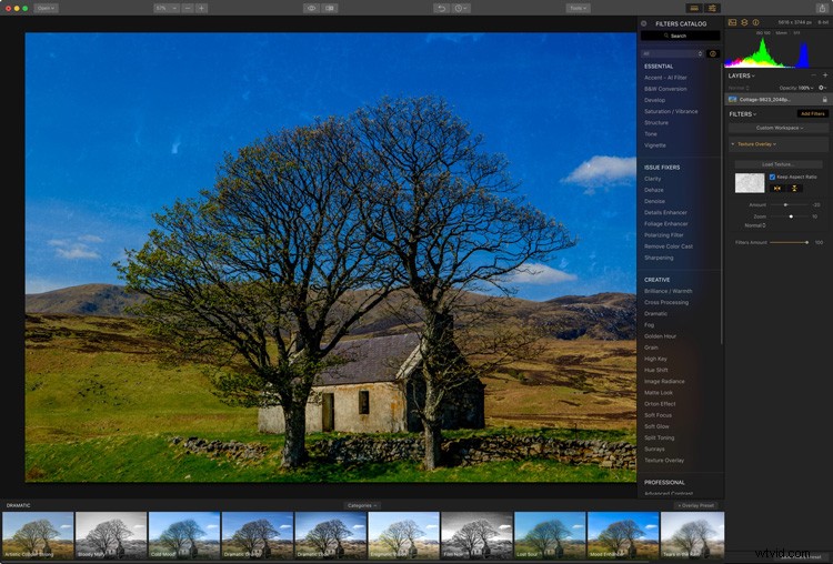 Master Creative Texture Overlays in Luminar: Elevate Your Photos with Layers