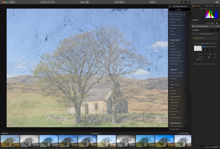 Master Creative Texture Overlays in Luminar: Elevate Your Photos with Layers