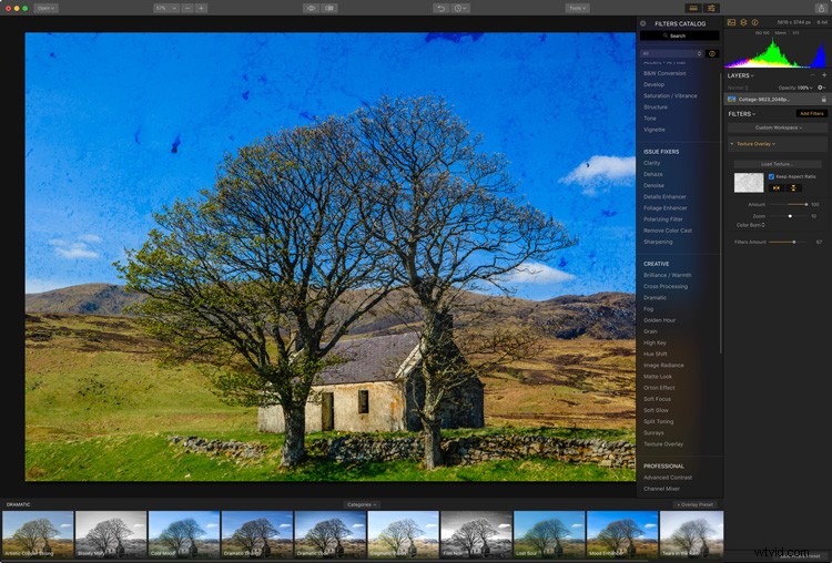 Master Creative Texture Overlays in Luminar: Elevate Your Photos with Layers