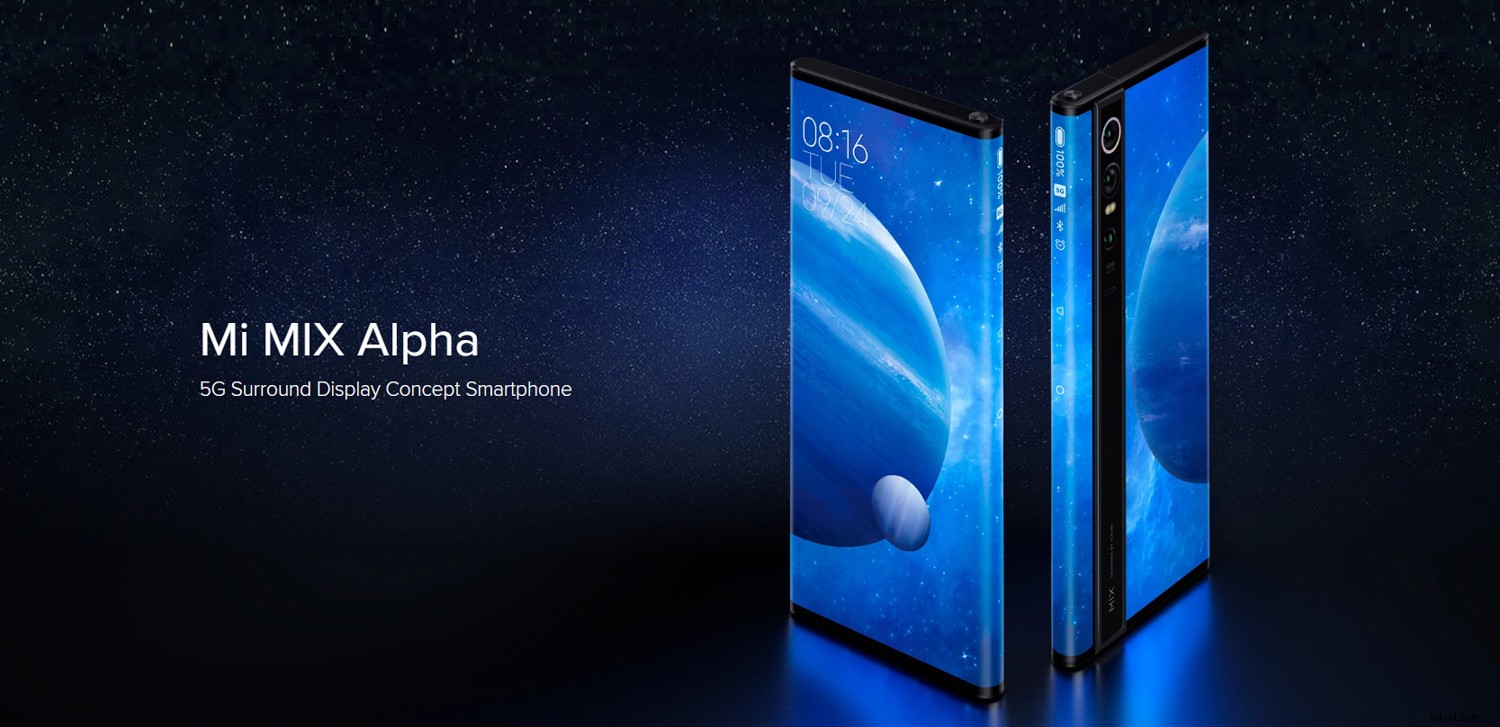 Xiaomi Mi Mix Alpha 5G: Revolutionary 108MP Camera and Wraparound Display