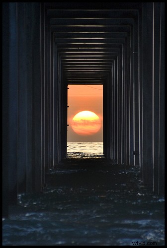Mastering Perfect Sunset Composition: How I Captured It Under a Pier