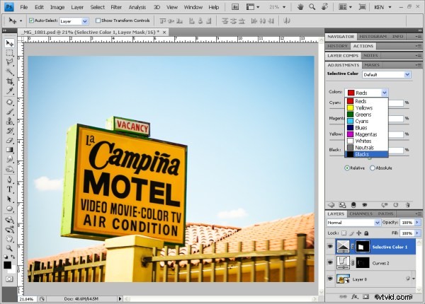 Enhance Blacks in Photos Without Altering Contrast or Colors