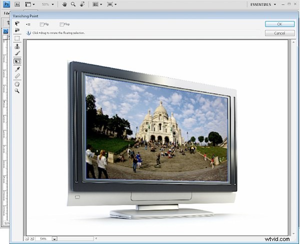 Master Photoshop s Vanishing Point Filter: Showcase Photos on Screens & Billboards
