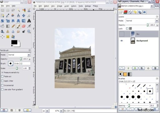 How to Replace a Blown-Out Sky in GIMP: Step-by-Step Tutorial