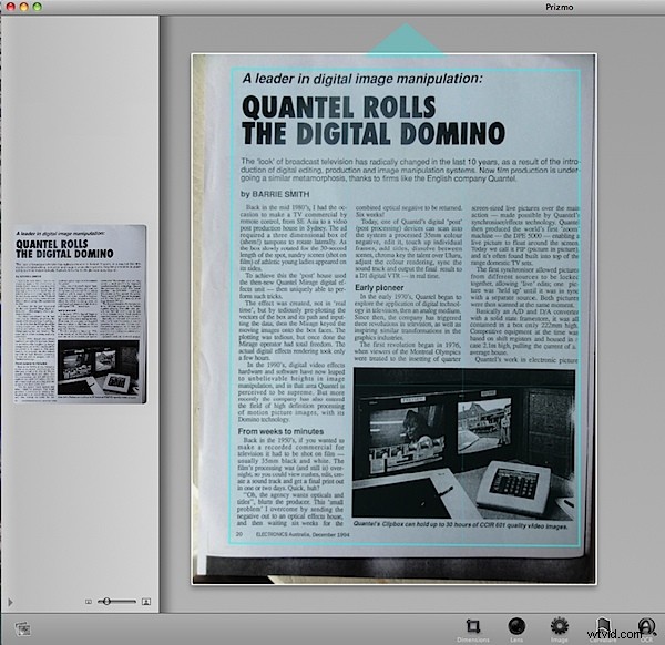 Prizmo for Mac Review: Effortless Scanning & OCR on Snow Leopard