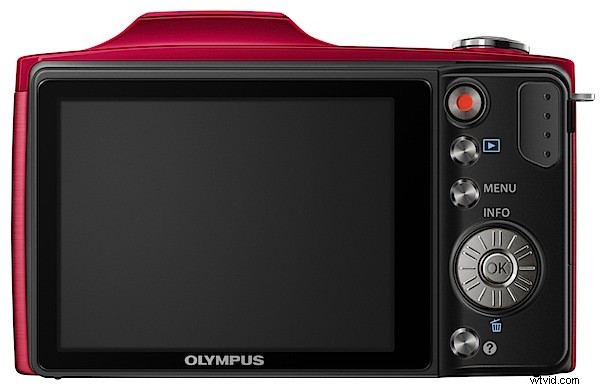 Olympus SZ-14 Review: Compact Camera with Bold Red Design and Large LCD