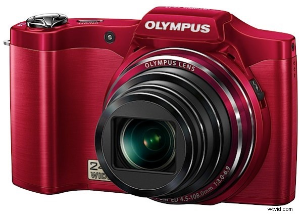 Olympus SZ-14 Review: Compact Camera with Bold Red Design and Large LCD