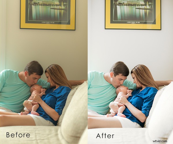 Step-by-Step Guide: Brighten Walls & Eliminate Color Cast in Indoor Photos