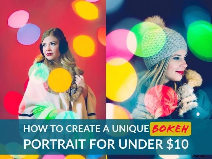 Create Stunning Bokeh Portraits for Under $10: Easy DIY Guide with Christmas Lights
