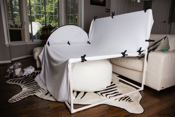 DIY Newborn Photography Backdrop Stand: Build in 15 Minutes for Under $20