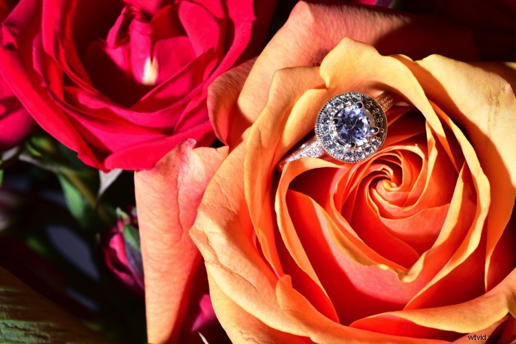 4 Effortless and Creative Ways to Light and Photograph Wedding Rings Like a Pro