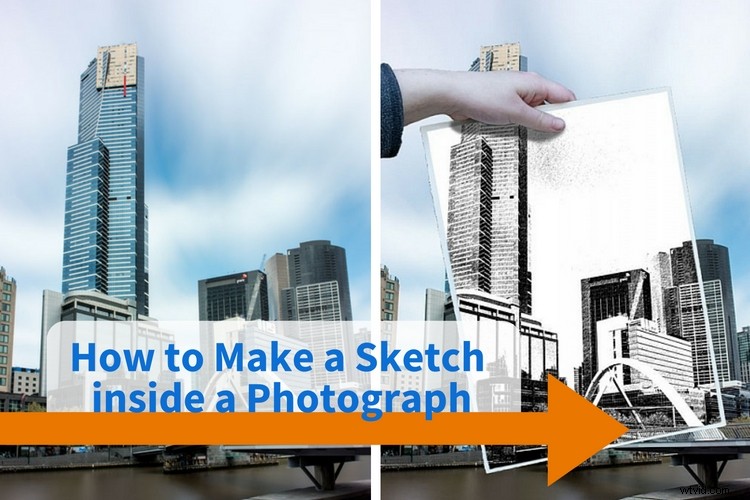 How to Create a Stunning Sketch Inside Your Photograph: Easy Tutorial