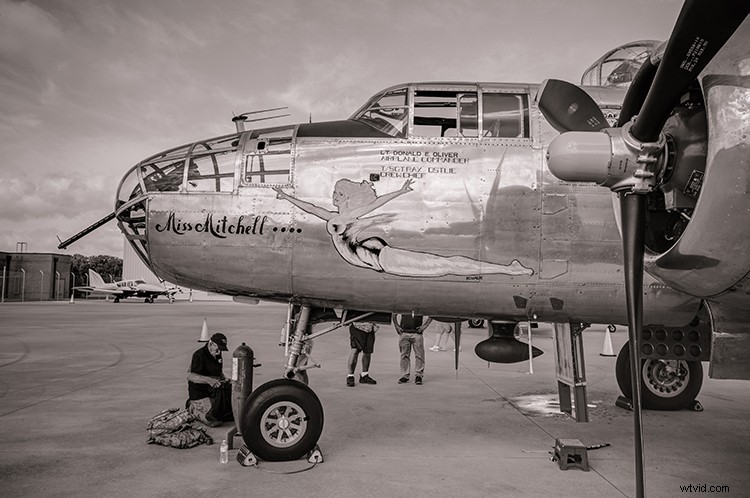 Elevate Your Photography: Capture Epic Shots on a Historic B-25 Bomber Flight