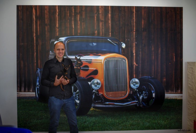 Behind the Flames: How We Captured the Epic Hot Rod Shot from Concept to Print