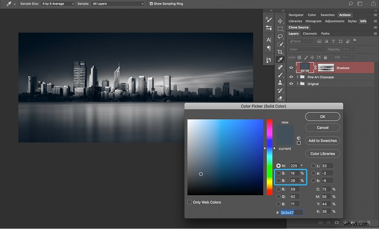 Create Stunning Silky Split-Toned Black & White Photos with Luminosity Masks