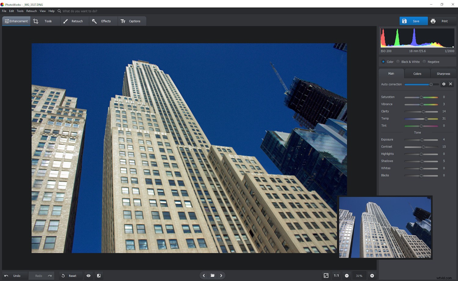 PhotoWorks Review: Fast, Intuitive PC Photo Editor with Pro-Level Retouching