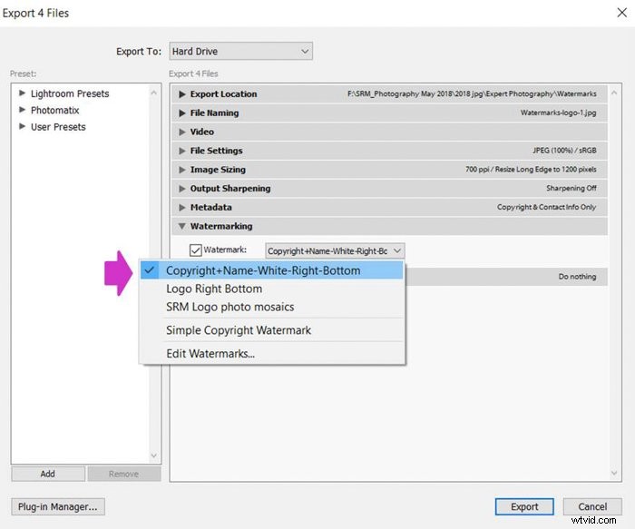 How to Add Professional Watermarks in Lightroom: Step-by-Step Guide
