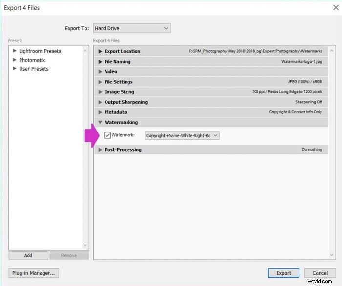 How to Add Professional Watermarks in Lightroom: Step-by-Step Guide