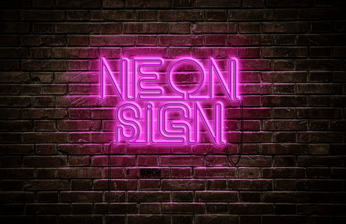 Create Realistic Glowing Neon Signs in Photoshop: Step-by-Step Tutorial