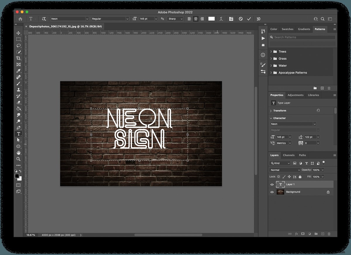 Create Realistic Glowing Neon Signs in Photoshop: Step-by-Step Tutorial