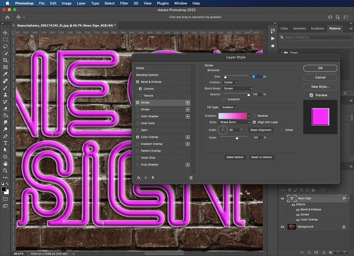 Create Realistic Glowing Neon Signs in Photoshop: Step-by-Step Tutorial
