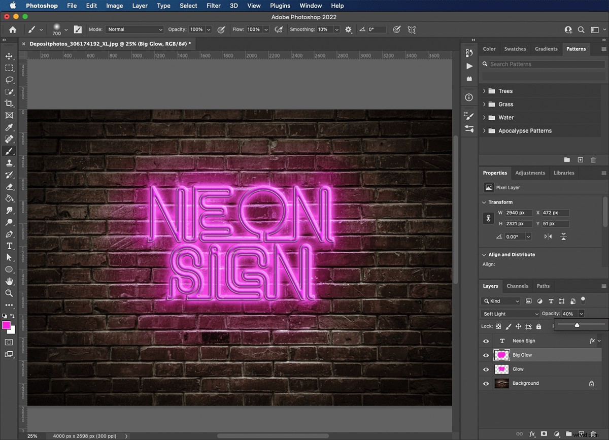 Create Realistic Glowing Neon Signs in Photoshop: Step-by-Step Tutorial