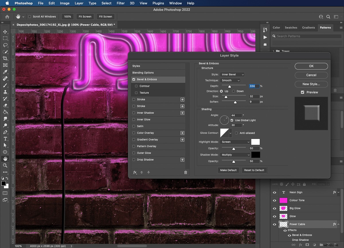 Create Realistic Glowing Neon Signs in Photoshop: Step-by-Step Tutorial
