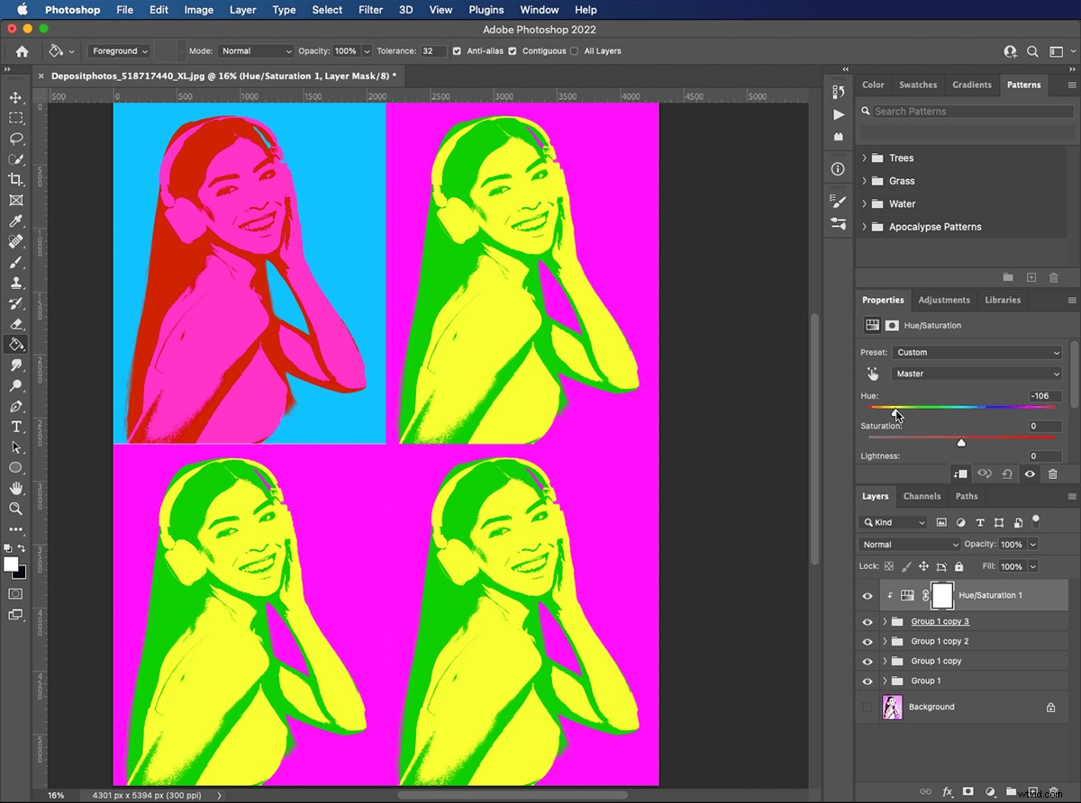 Master Andy Warhol-Style Pop Art Effects in Photoshop: 10-Step Tutorial