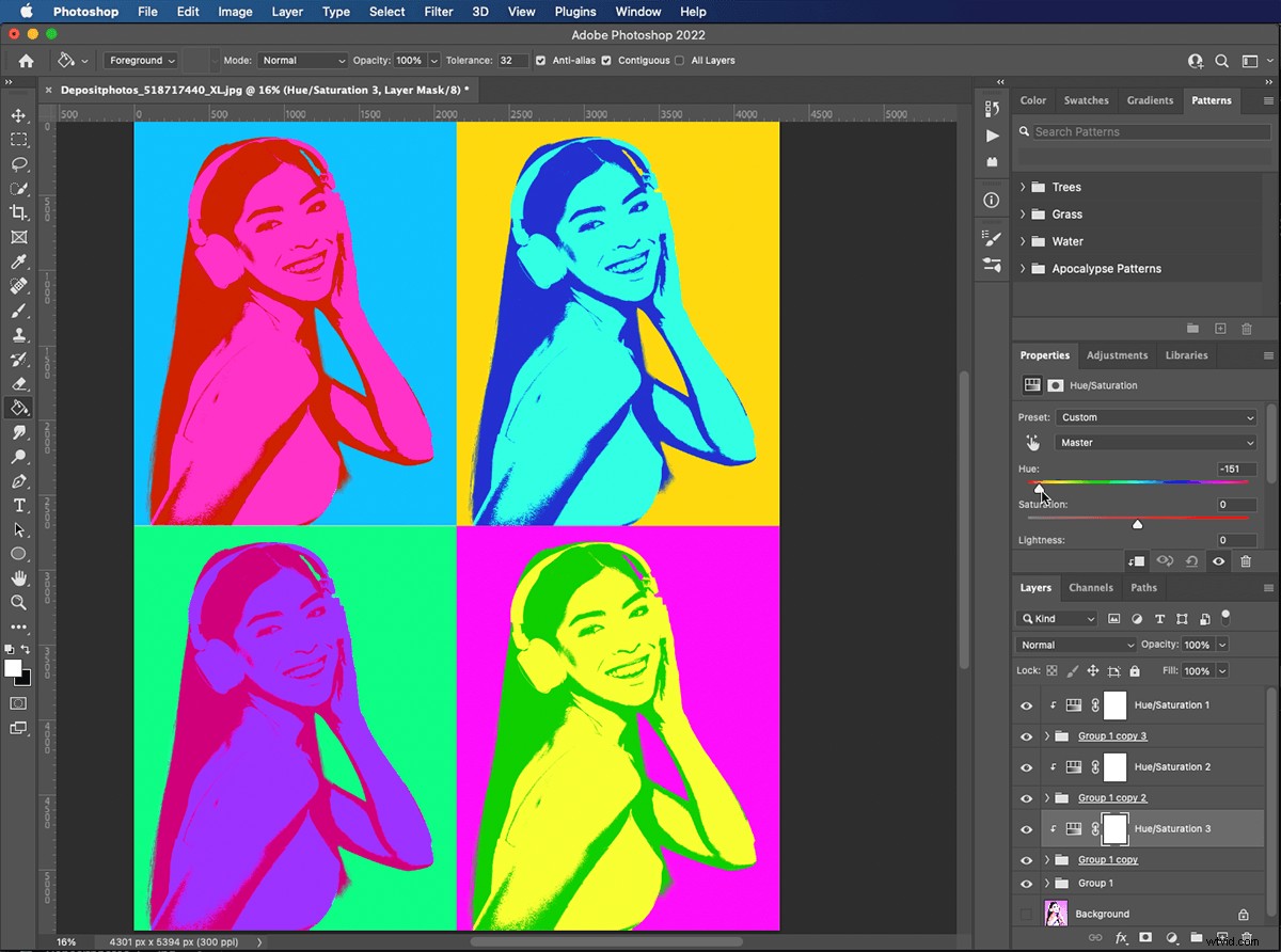 Master Andy Warhol-Style Pop Art Effects in Photoshop: 10-Step Tutorial