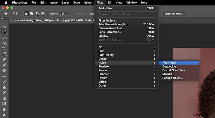 How to Add Realistic Film Grain Texture in Photoshop: Quick 5-Minute Tutorial