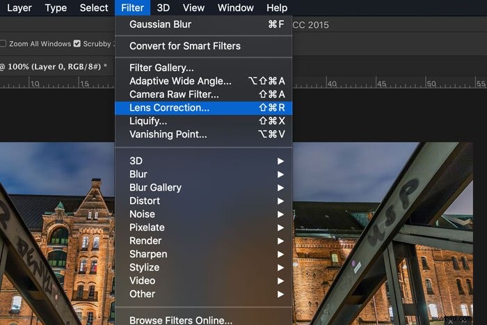 Master Photoshop Lens Correction Filter: Fix Distorted Lines Effortlessly