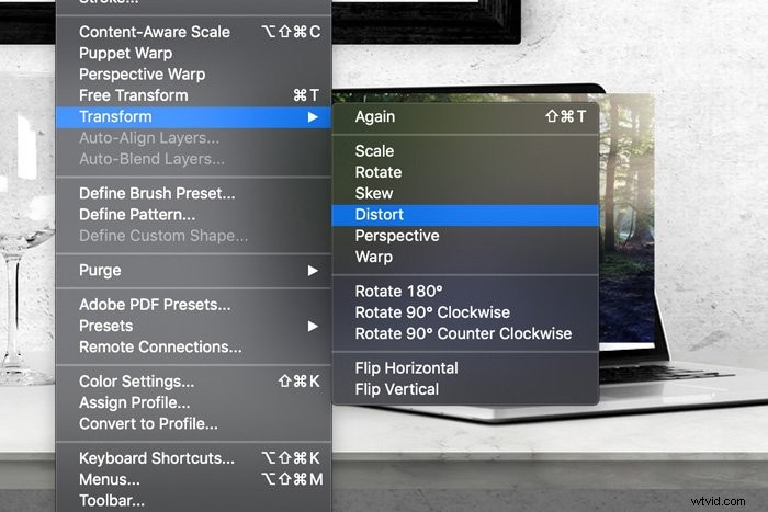 Master Image Distortion in Photoshop: Skew, Distort, Perspective & Warp Techniques