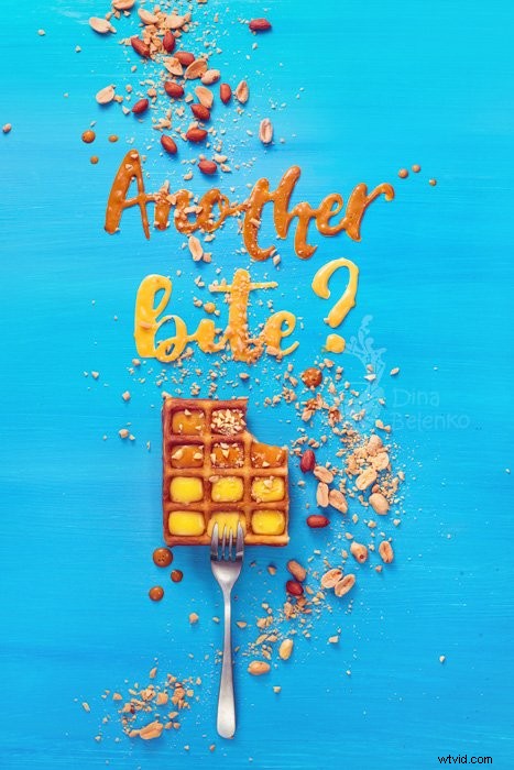 Stunning Still Life Photography: Food Typography Masterpieces